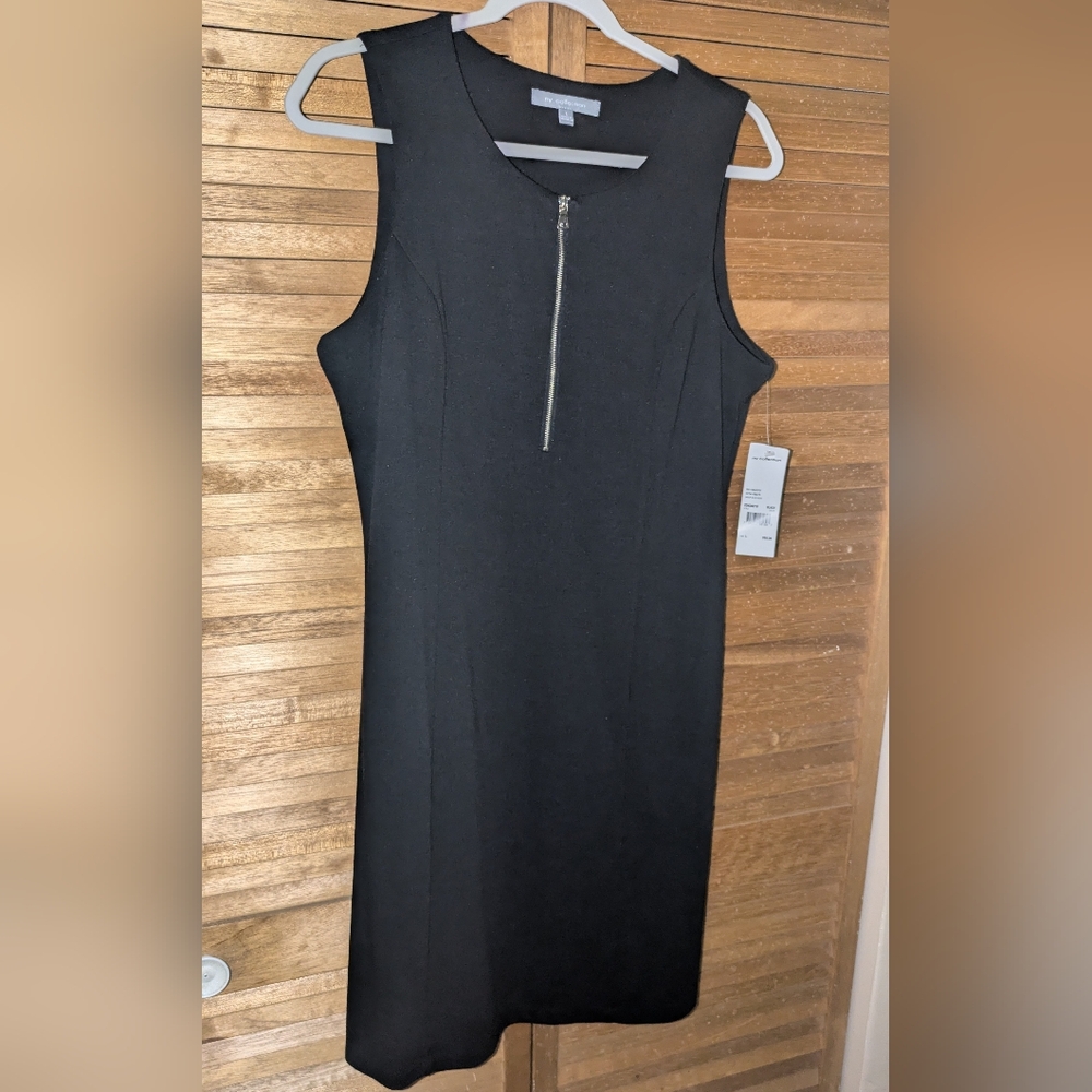 ❤️SALE❤️NY Collection Black Sleeveless Sheath Dress NWT
